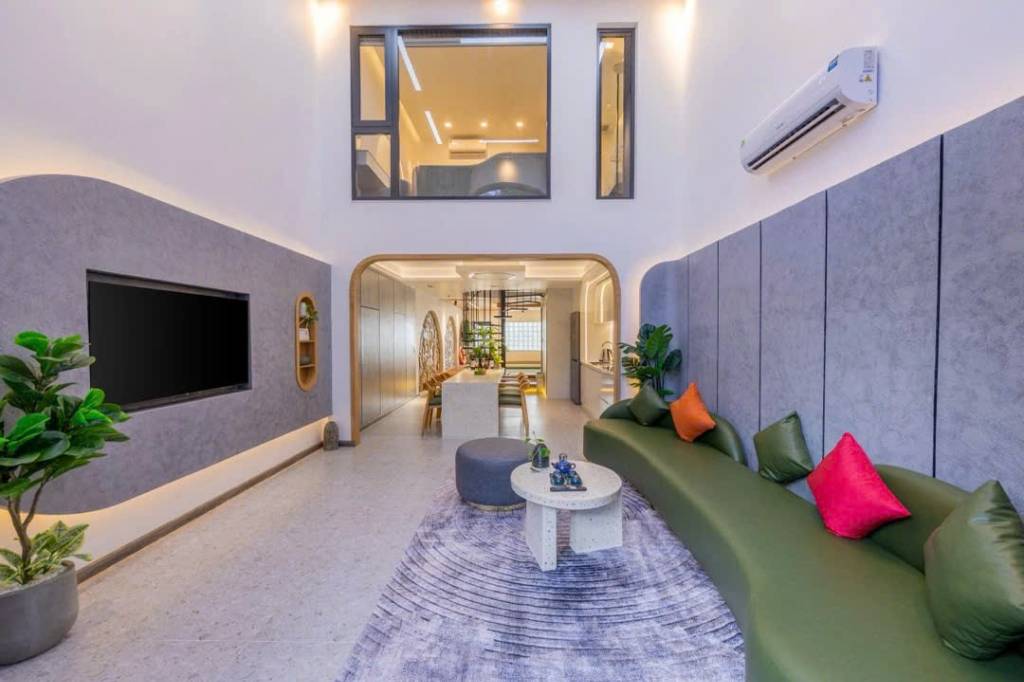 BÁN VILLA HỒ BƠI 2 TẦNG MỚI XÂY MẶT PHỐ TÂN THÁI SƠN TRÀ ĐÀ NẴNG